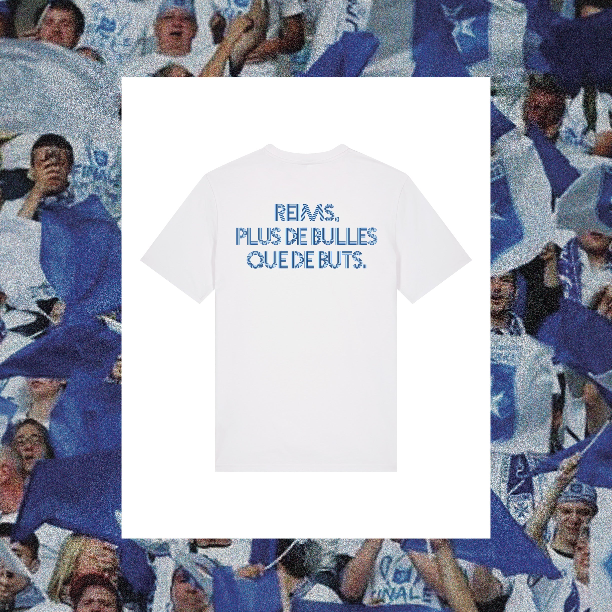 T-Shirt Auxerre : "Reims, plus de bulles que de buts". - Club des Enfileurs