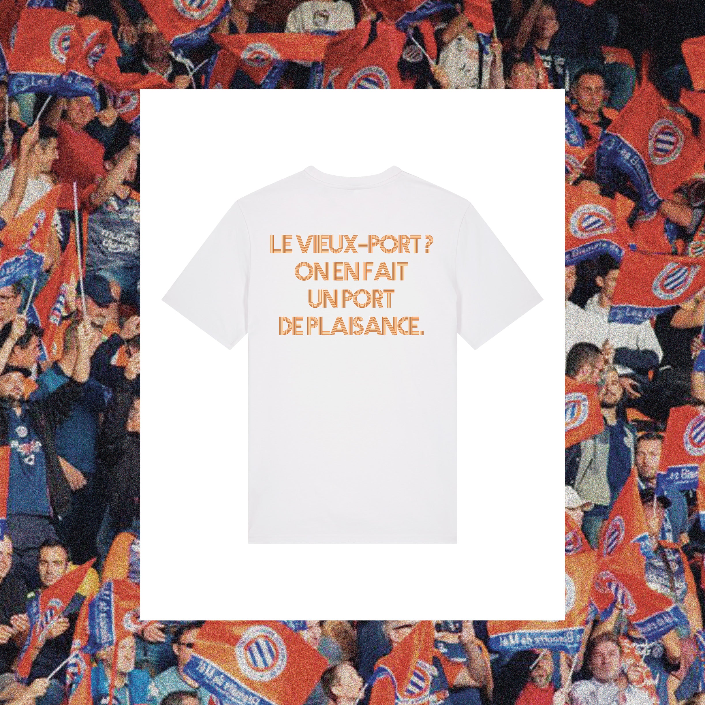 T-Shirt blanc Montpellier