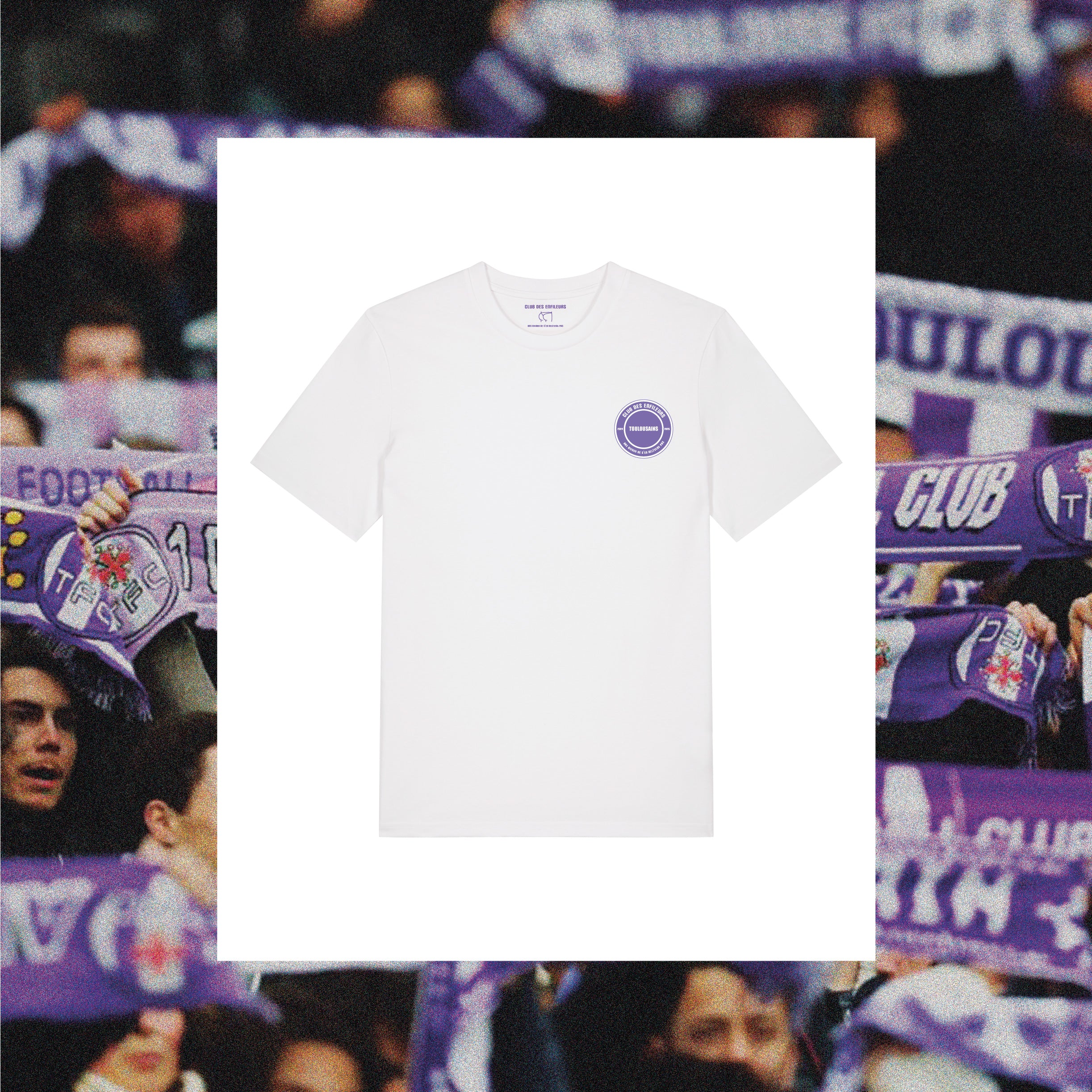 T-Shirt Toulouse : "Bordeaux t'as que du rouge, nous on a les tripes." - Club des Enfileurs