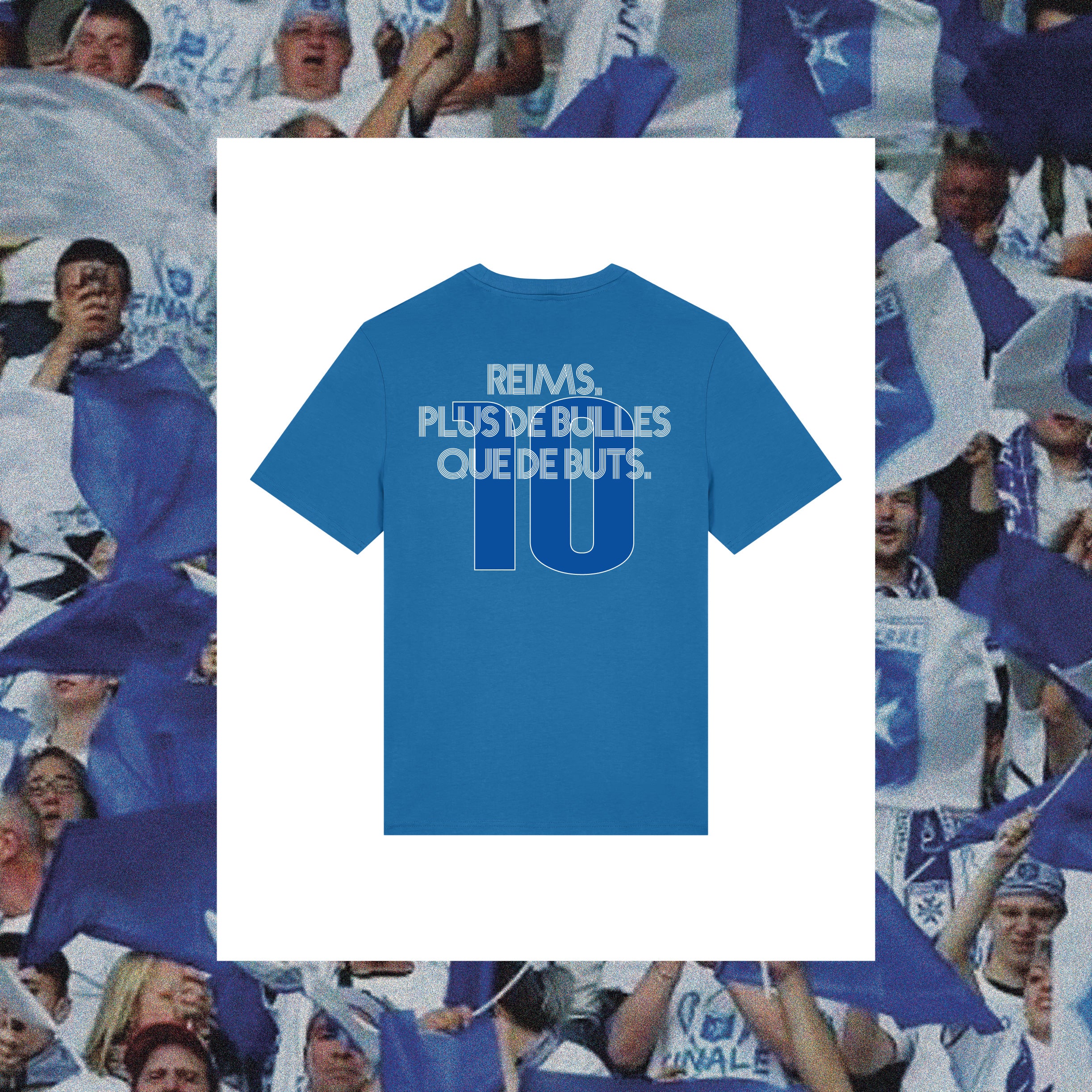 T-Shirt Auxerre : "Reims, plus de bulles que de buts". - Club des Enfileurs