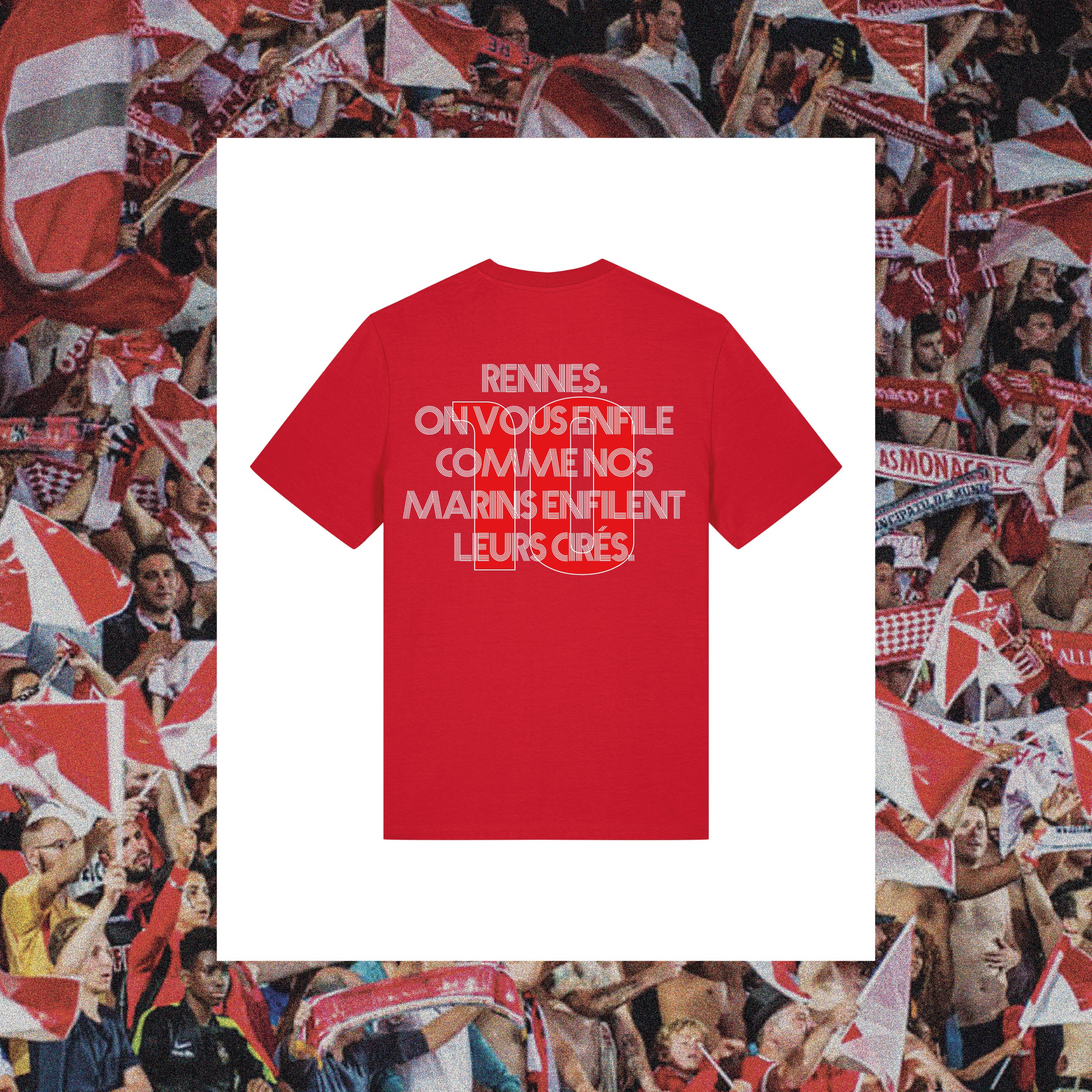 T-Shirt Brest "Rennes on vous enfile, comme nos marins enfilent leurs cirés." - Club des Enfileurs