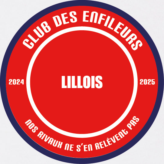 T-Shirt Lille : "Lens, on t’enfile et sans frites" - Club des Enfileurs