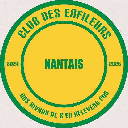 T-Shirt Nantes : "Angers, votre stade, un mouchoir à côté de notre Beaujoire" - Club des Enfileurs