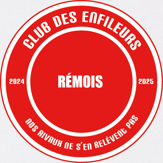 T-Shirt Reims "On t'enfile Strasbourg et on sabre." - Club des Enfileurs