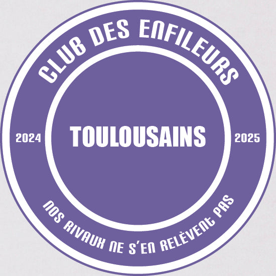 T-Shirt Toulouse : "Bordeaux t'as que du rouge, nous on a les tripes." - Club des Enfileurs