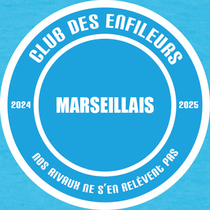 T-Shirt Marseille : "Montpellier, la seule chose que vous surfez, c'est vos défaites." - Club des Enfileurs