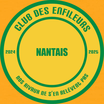 T-Shirt Nantes : "On t'enfile Rennes, comme on tartine nos galettes" - Club des Enfileurs