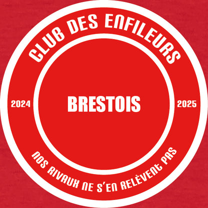 T-Shirt Brest "Rennes on vous enfile, comme nos marins enfilent leurs cirés." - Club des Enfileurs