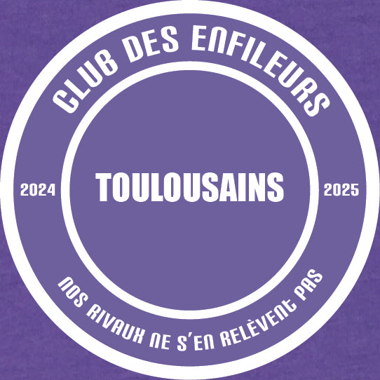 T-Shirt Toulouse : "Bordeaux t'as que du rouge, nous on a les tripes." - Club des Enfileurs