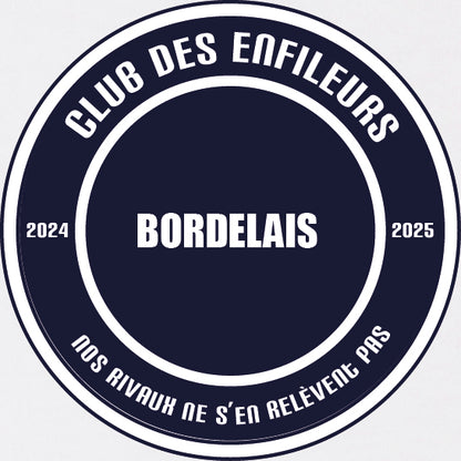 T-Shirt Bordeaux : "Toulouse, on t'enfile, même avec du bon vin." - Club des Enfileurs