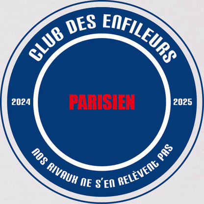 T-Shirt Paris : "Un seul parisien suffit pour enfiler 11 marseillais." - Club des Enfileurs